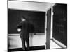 J. Robert Oppenheimer, Working Out Physics Formulas on Blackboards-Alfred Eisenstaedt-Mounted Premium Photographic Print