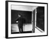 J. Robert Oppenheimer, Working Out Physics Formulas on Blackboards-Alfred Eisenstaedt-Framed Premium Photographic Print