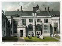 Pensioner's Hall, Charterhouse, London, 1830-J Rogers-Framed Premium Giclee Print