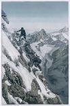 The Matterhorn on the Matterhorn-J. Rummelspacher-Laminated Premium Giclee Print