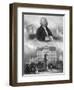 J S Bach and Places-H Bibby-Framed Art Print