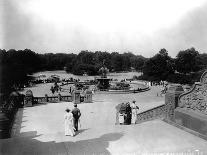 Bethesda Fountain in Central Park-J.S. Johnston-Photographic Print