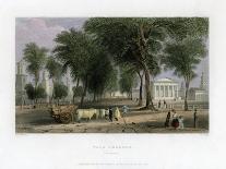 Yale College, New Haven, Connecticut, USA, 1838-J Sands-Giclee Print