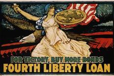 For Victory, Buy More Bonds - Fourth Liberty Loan Poster-J. Scott Williams-Giclee Print