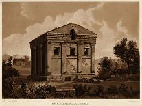 Rome, Temple Ridiculo-J Serra-Framed Art Print