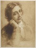 John Keats English Poet-J. Severn-Framed Stretched Canvas
