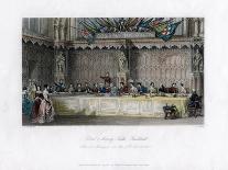 Lord Mayor's Banquet, Guildhall, London, C1856-J Shury-Giclee Print