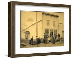 J. Sill Cash Store, Florence, Wa-null-Framed Photographic Print