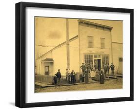 J. Sill Cash Store, Florence, Wa-null-Framed Photographic Print