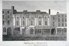 Remains of the Cloisters of St Bartholomew's Priory, Smithfield, City of London, 1813-J Simpkins-Stretched Canvas