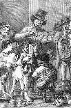 Street Music: Bob the Dancing Dog, 1816-J.T Smith-Art Print