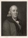 Benjamin Franklin the American Statesman Scientist and Philosopher-J. Thomson-Art Print