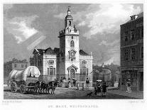 St Philip's Chapel, Regent Street, Westminster, London, 1827-J Tingle-Framed Giclee Print