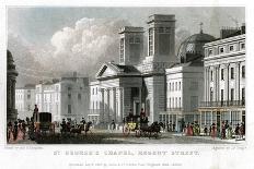 St Philip's Chapel, Regent Street, Westminster, London, 1827-J Tingle-Giclee Print