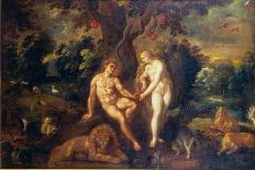 Adam and Eve-J. Urselincx Or Urseline-Laminated Giclee Print