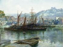 A View of Whitby-J. Valentine Davis-Mounted Giclee Print