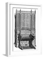 J.W Walker's Organ at the Great Exhibition, 1851-null-Framed Art Print