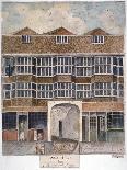 The White Hart Inn at No 119 White Hart Court, Bishopsgate, City of London, 1810-J Williams-Giclee Print