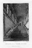 The Staircase of the Chambre Des Pairs, Paris, France, 1829-J Winkle-Stretched Canvas