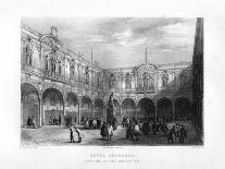 The Royal Exchange, London, 19th Century-J Woods-Giclee Print