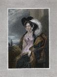 Mary Elizabeth, Baroness of Clifford, 1828-J Wright-Framed Giclee Print