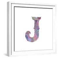 J-Green Girl-Framed Giclee Print