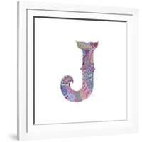 J-Green Girl-Framed Giclee Print