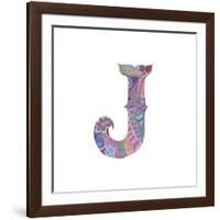 J-Green Girl-Framed Giclee Print