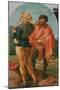 Jabach-Altar: Pfeifer und Trommler. 1503 - 05-Albrecht Durer-Mounted Giclee Print