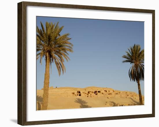 Jabal El Mawta, Oasis of Siwa, Egypt, North Africa, Africa-Groenendijk Peter-Framed Photographic Print