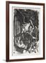 Jabberwocky from Through the-John Tenniel-Framed Giclee Print