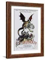 Jabberwocky-null-Framed Art Print