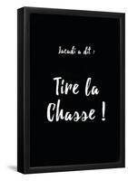 Jacadi A Dit Chasse Oui-null-Framed Poster