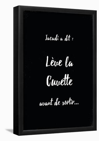 Jacadi A Dit Cuvette Non-null-Framed Poster