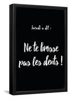 Jacadi A Dit Dents Non-null-Framed Poster