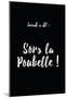 Jacadi A Dit Poubelle Oui-null-Mounted Poster