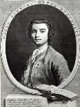 Carlo Broschi, 1735 (Line Engraving)-Jacapo Amigoni-Framed Giclee Print