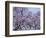 Jacarandas Trees Bloom in City Parks, Parque 3 de Febrero, Palermo, Buenos Aires, Argentina-Michele Molinari-Framed Photographic Print