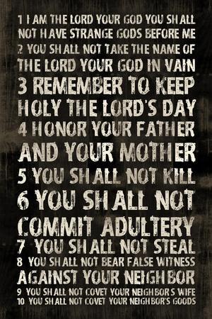 Full 10 Commandments