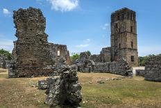 Panama Viejo Ruins, Panama City-Jacek Kadaj-Photographic Print