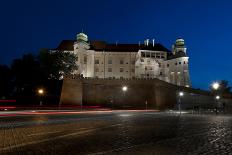 Royal Wawel Castle at Hight, Krakowe, Poland-Jacek Kadaj-Photographic Print