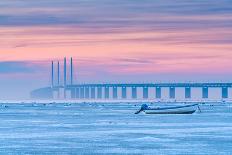 Frozen sea-Jacek Oleksinski-Framed Stretched Canvas