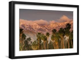 Jacinto and Santa Rosa Mountain Ranges, Palm Springs, California, USA-Richard Duval-Framed Photographic Print