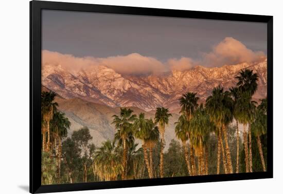 Jacinto and Santa Rosa Mountain Ranges, Palm Springs, California, USA-Richard Duval-Framed Photographic Print