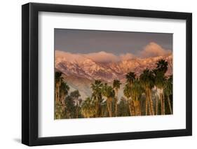 Jacinto and Santa Rosa Mountain Ranges, Palm Springs, California, USA-Richard Duval-Framed Premium Photographic Print