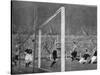 Jack Allen Heads Newcastle's First Goal, Fa Cup Final, Wembley, London, 1932-null-Stretched Canvas