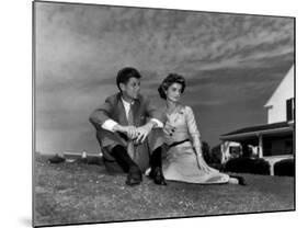 Jack and Jackie, 1953-null-Mounted Art Print