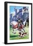 Jack and Jill and the Old Castle-null-Framed Giclee Print