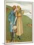 Jack and Jill are Head Over Heels in Love-Edward Hamilton Bell-Mounted Art Print