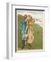 Jack and Jill are Head Over Heels in Love-Edward Hamilton Bell-Framed Art Print